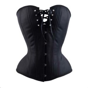 Black Cashmere Overbust
Corset, Hourglass Silhouette, Regular - 32М